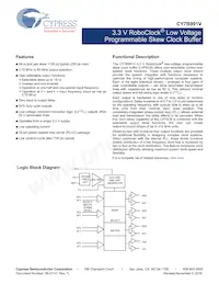 CY7B991V-2JCT Datenblatt Cover