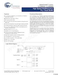 CY7B9940V-5AXIT Datenblatt Cover