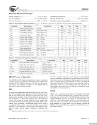 CYISM560BSXCT Datasheet Page 4
