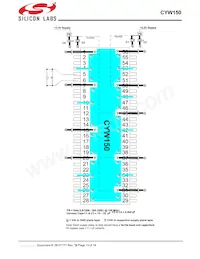 CYW150OXCT 데이터 시트 페이지 13