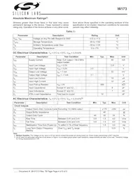 CYW173SXCT Datasheet Pagina 4