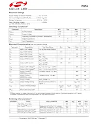 CYW256OXCT Datasheet Page 4