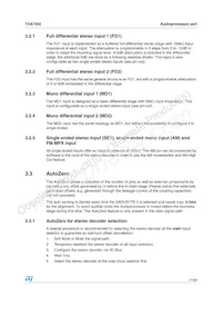 E-TDA7402TR Datasheet Page 17