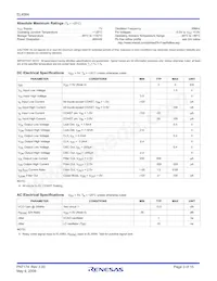 EL4584CSZ-T7 Datasheet Page 3