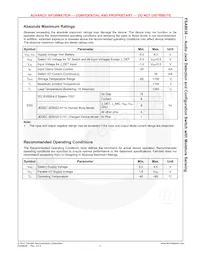 FSA8038UMSX_F106 Datasheet Page 3