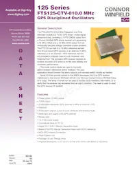 FTS125-CTV-010.0M Datenblatt Cover