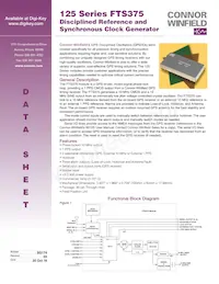 FTS375-010.0M Datasheet Cover