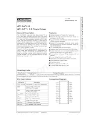 GTLP6C816MTCX Datasheet Cover