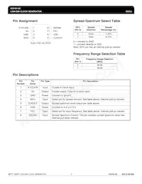 ICS181M-02T Datasheet Page 2