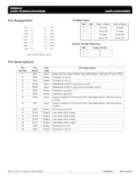 ICS558AG-02LNT Datasheet Page 2