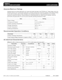 ICS558AG-02T Datasheet Page 3