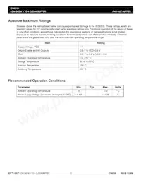 ICS651BMLFT Datasheet Page 3