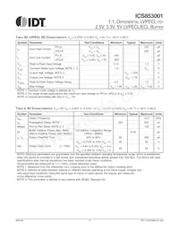 ICS853001AMLFT Datasheet Pagina 4