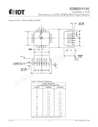 ICS853111AV-01LFT Datasheet Page 13
