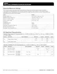 ICS85354AKLFT Datasheet Page 3