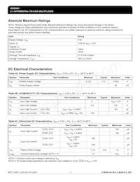 ICS85401AKLFT Datasheet Page 3