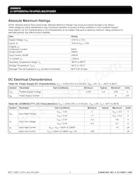 ICS858018AKT Datasheet Page 3