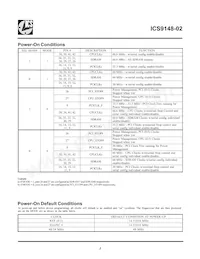 ICS9148F-02 Datenblatt Seite 3