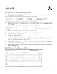 ICS9148F-02 Datenblatt Seite 6