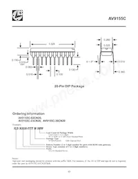 ICS9155C-01CW20T 데이터 시트 페이지 13