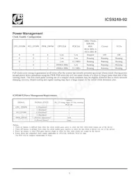 ICS9248AG-92LFT 데이터 시트 페이지 7