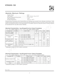 ICS9248BF-195 Datasheet Page 6