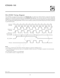 ICS9248BF-195 Datenblatt Seite 14