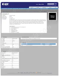 ICS953202BFLFT Datasheet Cover