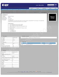 ICS953805CFT Datasheet Copertura