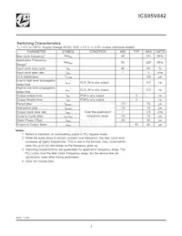 ICS95V842AFT Datasheet Page 5