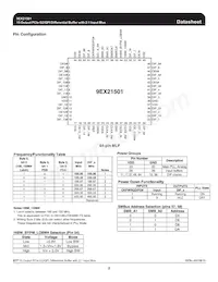 ICS9EX21501AKLFT Datasheet Page 2