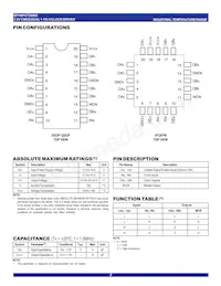 IDT49FCT20805QI8 Datenblatt Seite 2