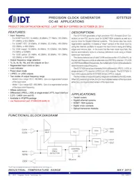 IDT5T929-30NLGI8 Datenblatt Cover