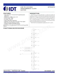 IDT5V2310PGI8 Datenblatt Cover