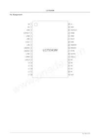 LC75343M-TLM-E Datasheet Pagina 2