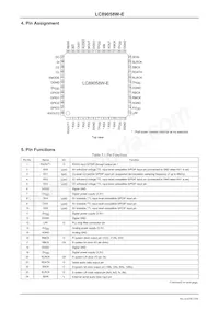 LC89058W-E數據表 頁面 3