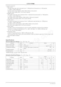 LV3311PNM-TLM-E Datasheet Page 2