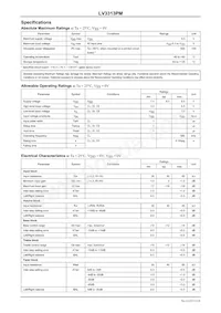 LV3313PM-TLM-E Datasheet Page 2
