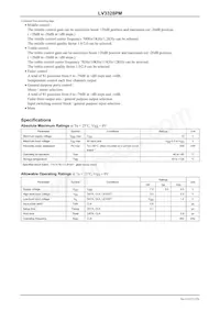 LV3328PM-TLM-E Datasheet Page 2
