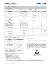 MAOC-009269-PKG003 Datasheet Page 2