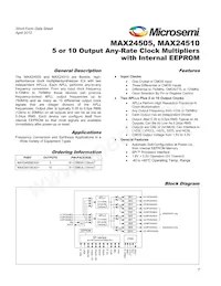 MAX24510EXG2 Datenblatt Cover