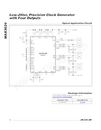 MAX3624UTJ2 Datasheet Page 12