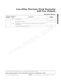 MAX3624UTJ2 Datasheet Page 13