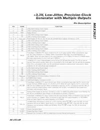 MAX3627CTJ+T Datasheet Page 7