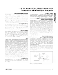 MAX3627CTJ+T Datenblatt Seite 9