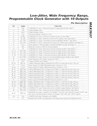 MAX3637ETM2T Datenblatt Seite 9