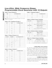 MAX3637ETM2T Datasheet Page 12