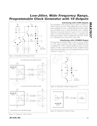 MAX3637ETM2T Datasheet Page 19