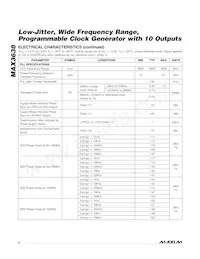 MAX3638ETM2T Datasheet Page 4
