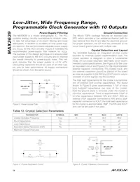 MAX3639ETM2T Datasheet Page 16